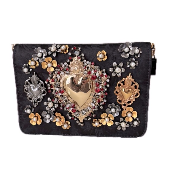 RARE Dolce & Gabbana Devotion Crossbody/ clutch bag - Picture 1 of 11